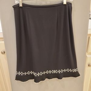 Ann Taylor Women's Embroidered Skirt